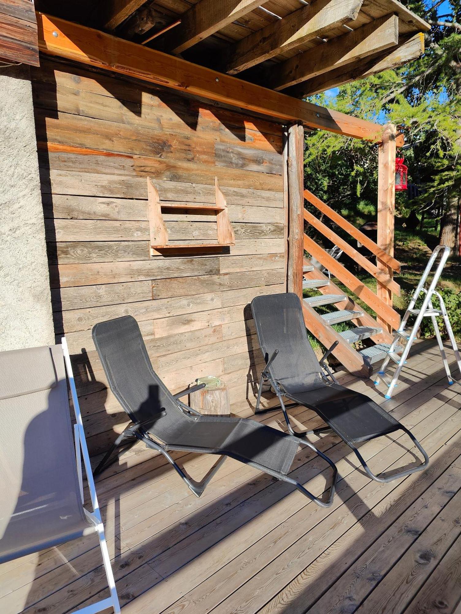 Chalet Ailleurs Appartement A Molines En Queyras Exterior photo